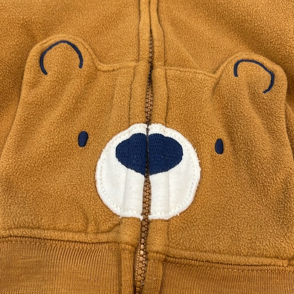 Bear zip up jacket. - Picture 3 of 3